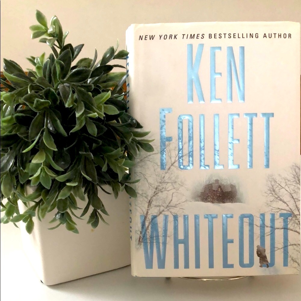 Ken Follett 'Whiteout' Hardcover Book
